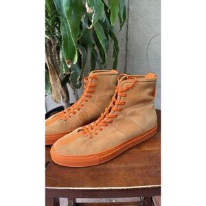 DANIEL PATRICK Size 43 (10) Men's Orange High top Shoes Designer Used